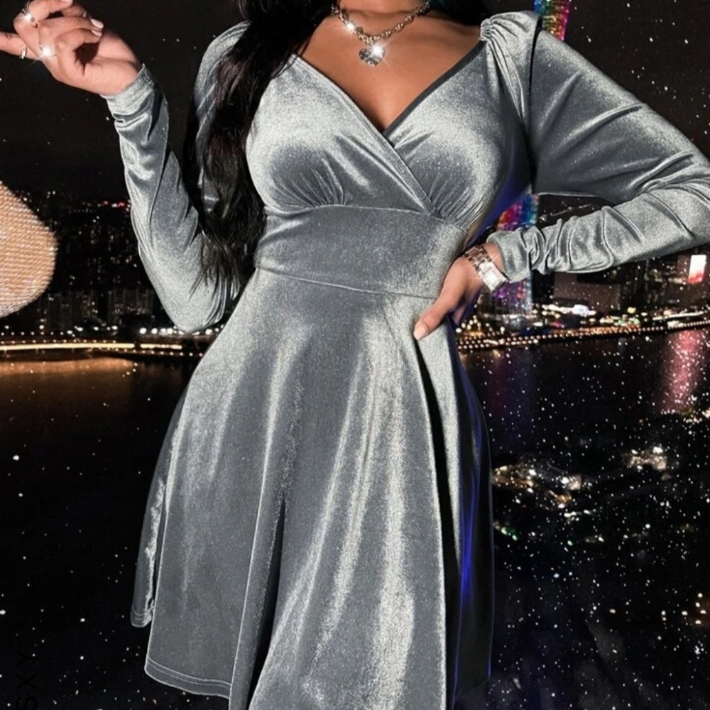 NWOT Velvet Dress Size M